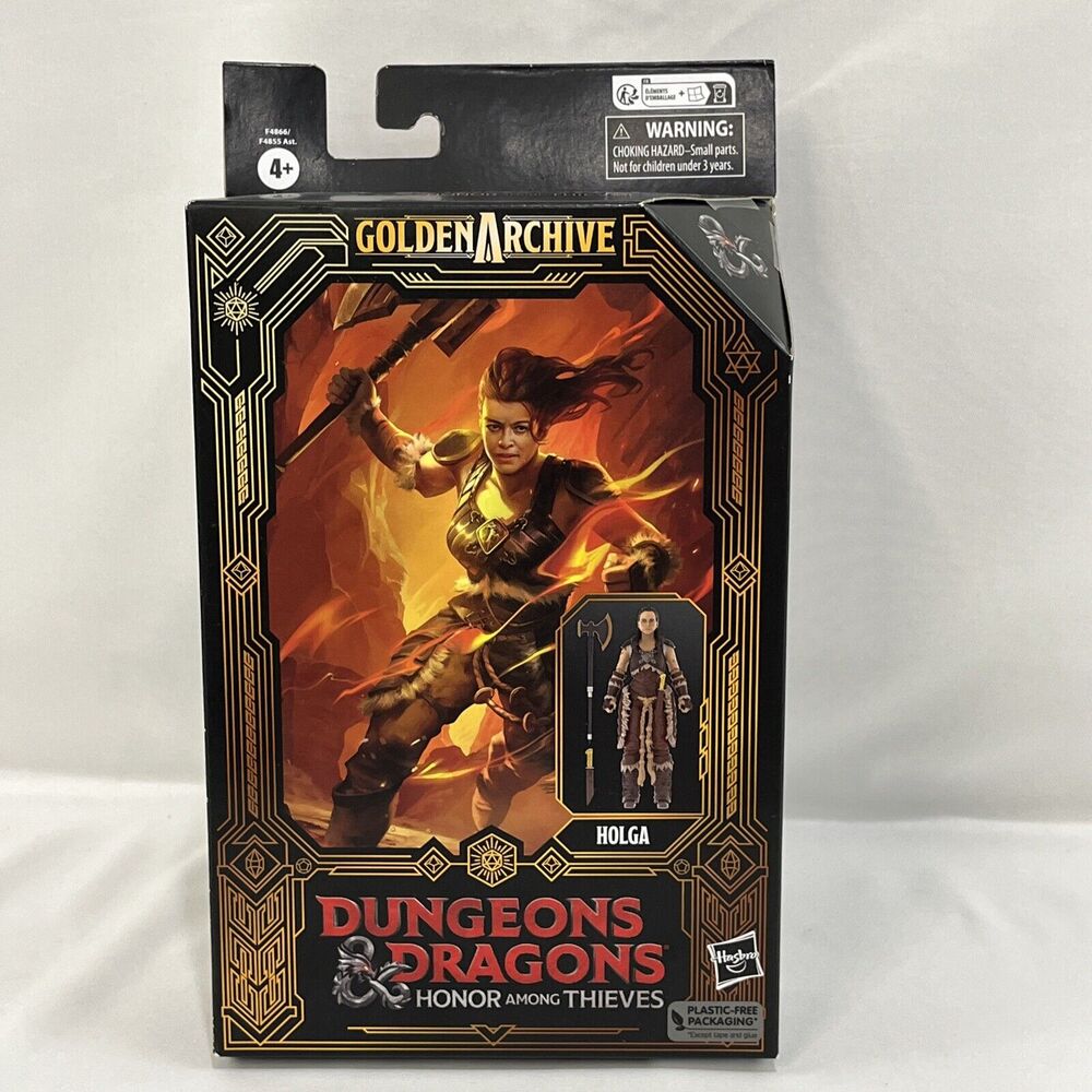 Dungeons and Dragons Honor Among Thieves Golden Archive HOLGA FIGURE Hasbro New.